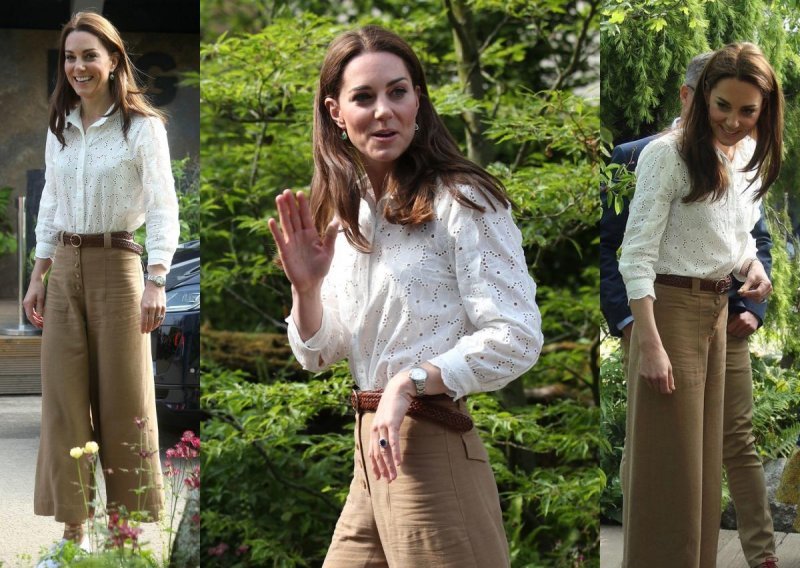 Kate Middleton ne odustaje od omiljene obuće: U Superga tenisicama obilazi i svoj vrt
