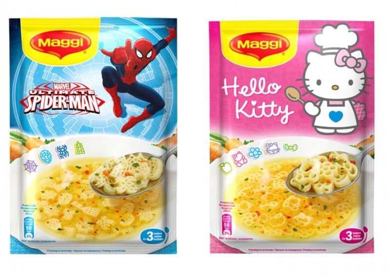 Maggi juhice Hello Kitty i Spiderman stigle u Hrvatsku