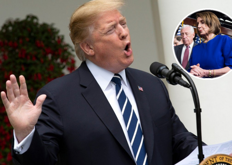 Trump izgubio živce i nakon tri minute izletio sa sastanka s demokratima; Pelosi: Molim za predsjednika i za SAD