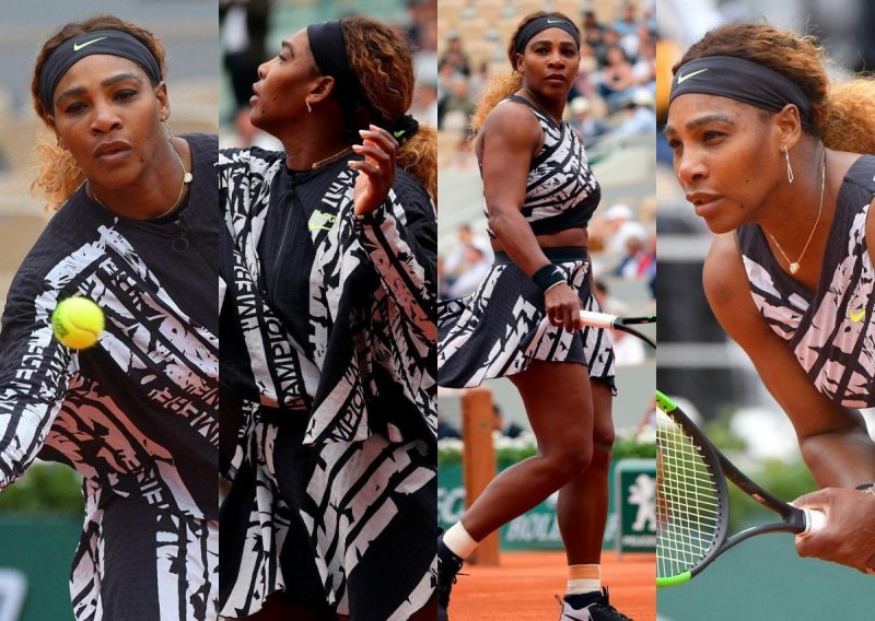 Serena Williams ponovno uspjela podići prašinu modnim izdanjem na teniskom terenu