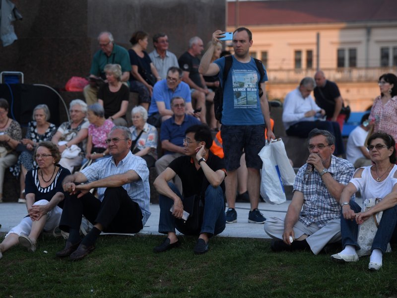 Koncert Simfonijskog orkestra HRT-a na Trgu kralja Tomislava u sklopu programa Zagreb Classic