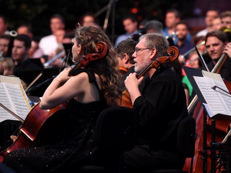 Koncert Simfonijskog orkestra HRT-a na Trgu kralja Tomislava u sklopu programa Zagreb Classic