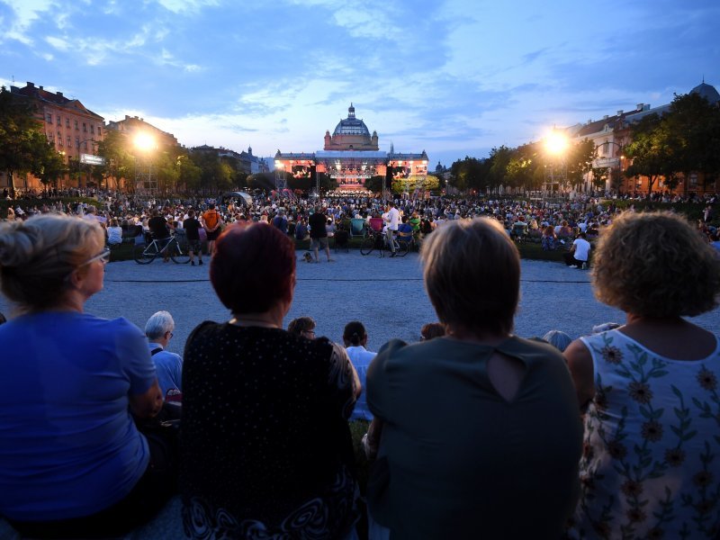 Koncert Simfonijskog orkestra HRT-a na Trgu kralja Tomislava u sklopu programa Zagreb Classic