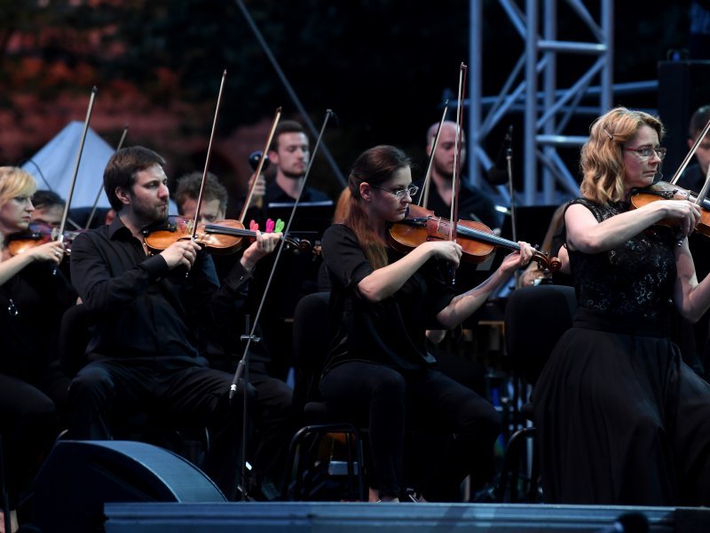 Koncert Simfonijskog orkestra HRT-a na Trgu kralja Tomislava u sklopu programa Zagreb Classic