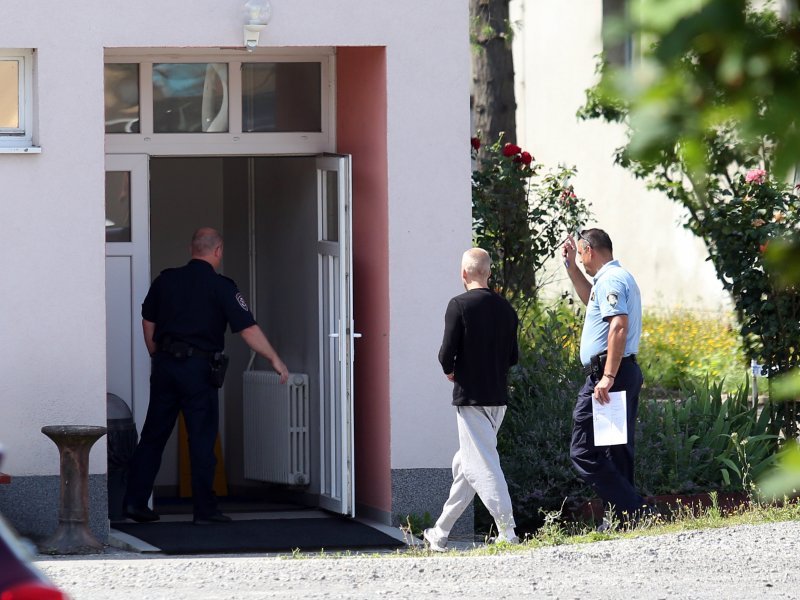Privođenje vozača koji je izazvao prometnu nesreću kod Sv. Helene