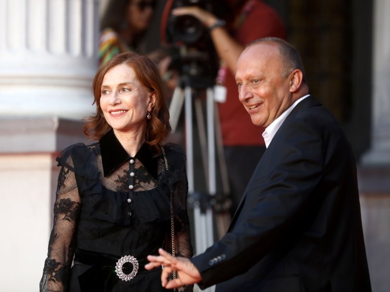 Glumica i dobitnica Srce Sarajeva Isabelle Huppert s Mirsadom Purivatrom