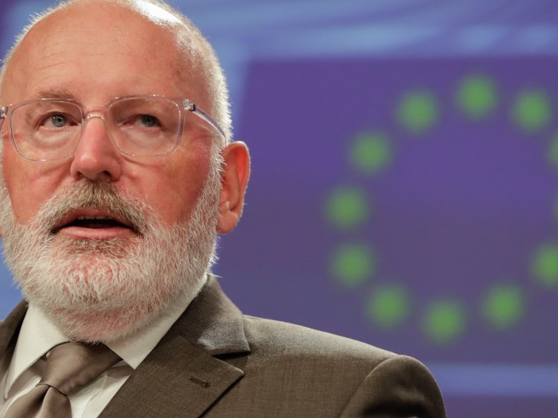 Frans Timmermans, Nizozemska: Izvršni potpredsjednik za ekološka pitanja