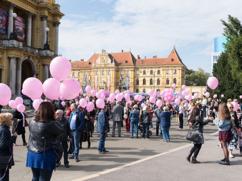 Udruga Europa Donna Hrvatska obilježila 20. Dan ružičaste vrpce