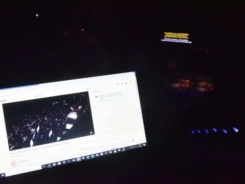 Zagreb: Opera Nikola Šubić Zrinjski u HNK emitirana je u live streamu
