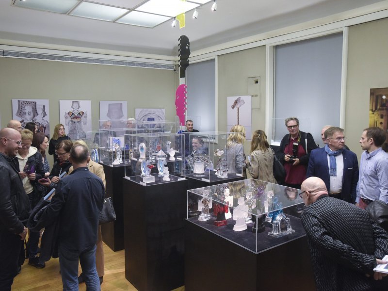 Izložba Kristal Total-Art Ivice Propadala otvorena u Muzeju Mimara