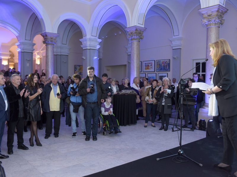 Izložba Kristal Total-Art Ivice Propadala otvorena u Muzeju Mimara