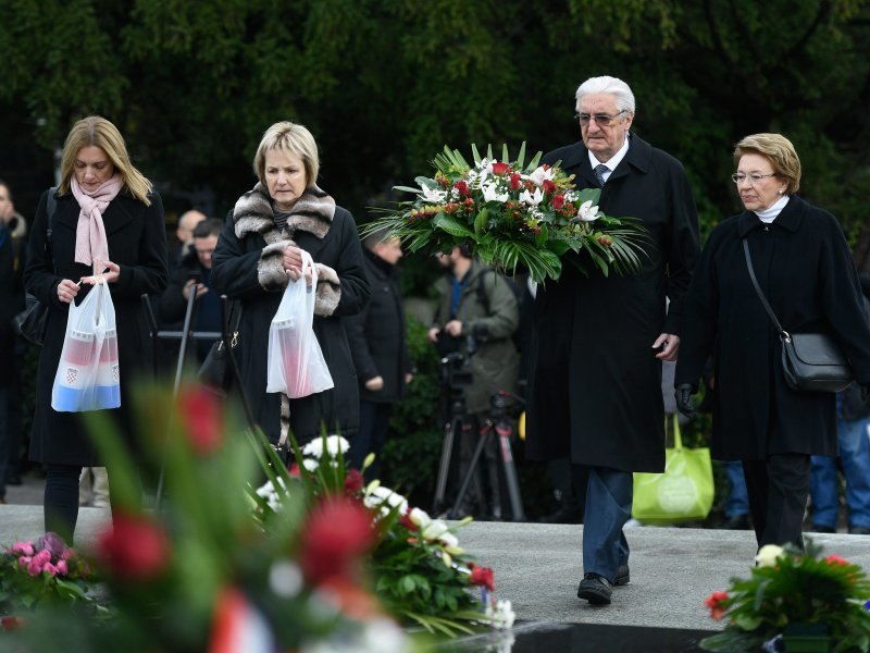 Mirogoj: Obilježavanje 20. obljetnice smrti Franje Tuđmana