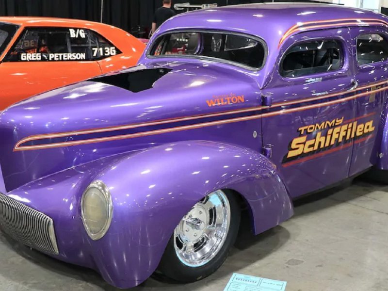 Race car custom paint 1960's dragsters