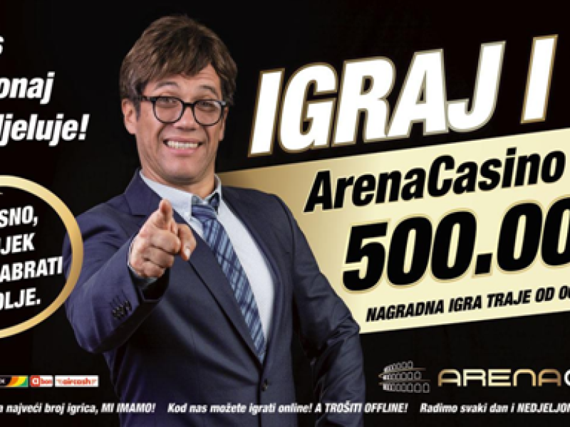 Izaberite najbolje, izaberite Arena Casino koji poklanja 500.000 ...
