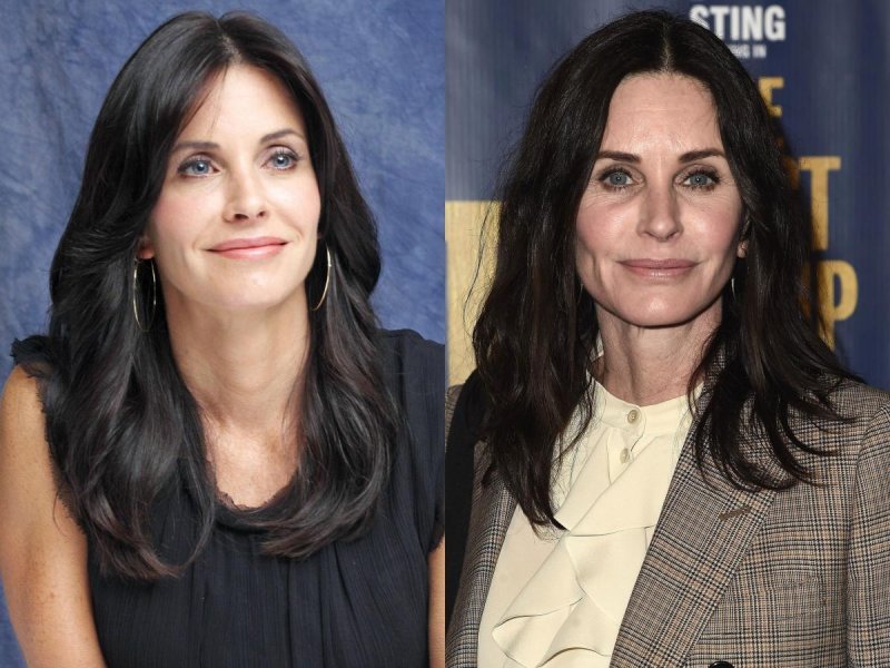 Courteney Cox 2010. i 2020.