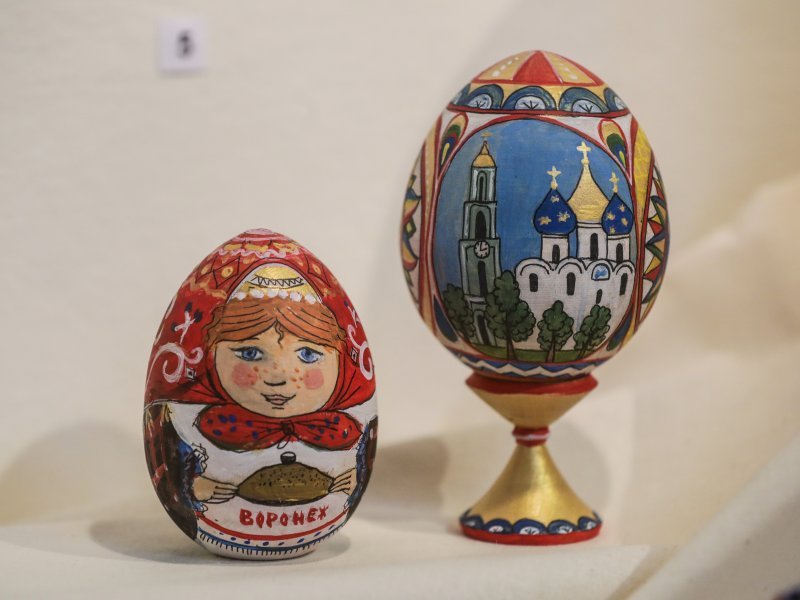 U Etnografskom muzeju otvorena je izložba 'Pisanice - splet hrvatskih i ruskih tradicija'