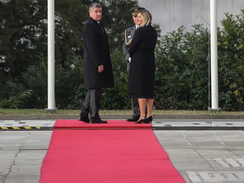 Predsjednik Milanović čeka dolazak Macrona na Pantovčak