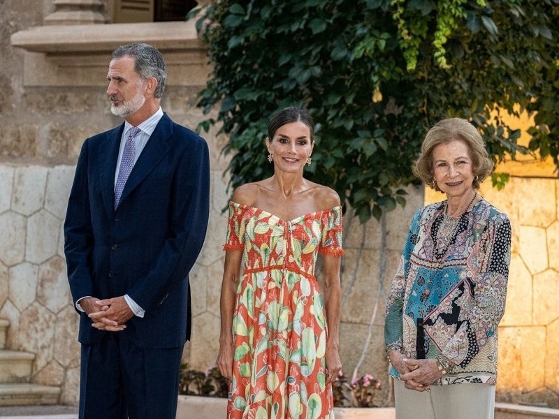 Kraljica Letizia, kraljica Sofia i kralj Felipe IV