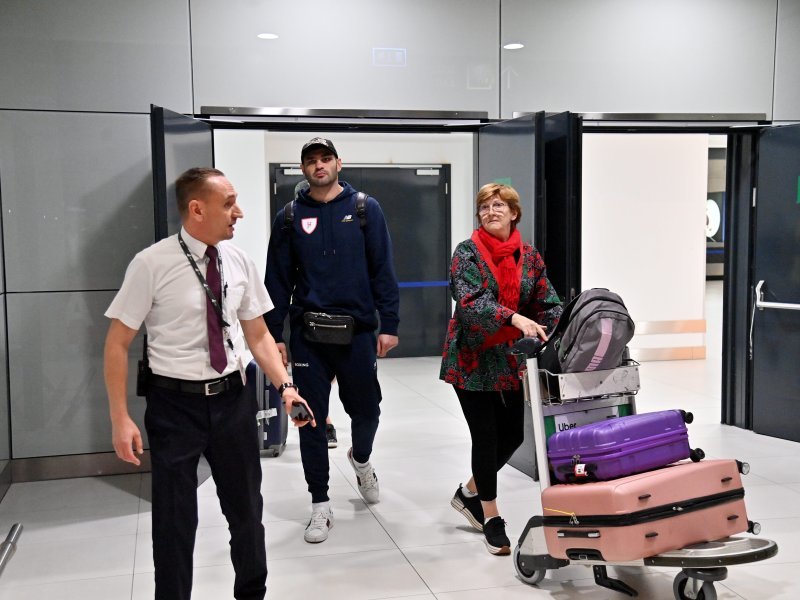 Nakon velike pobjede Filip Hrgović vratio se u Zagreb, a svi su gledali