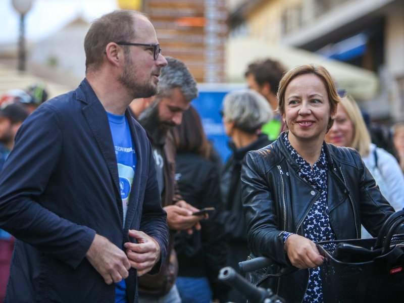 Gradonačelnik Tomislav Tomašević sa zamjenicima na Zagrebačkoj žbici