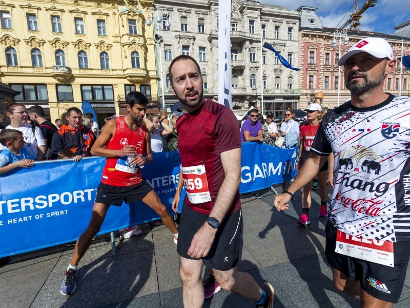 Gradonačelnik Zagreba Tomislav Tomašević sudjelovao u Zagrebačkom maratonu
