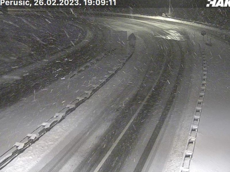 Autocesta A1 pod snijegom