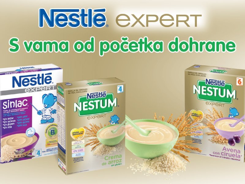 Nestlé Expert nova linija Nestlé žitnih pahuljice za bebe tportal