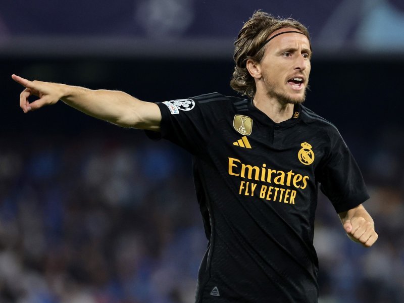 Luka Modrić inesperadamente se viu no centro das atenções;  O Real Madrid entendeu o quanto isso significa para eles