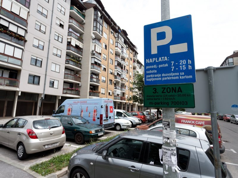 Zagreb dobiva nove lokacije na kojima će se naplaćivati parking - tportal