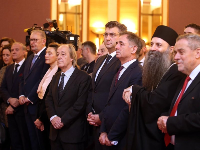 Brojni političari na prijemu za pravoslavni Božić, predsjednica RH opet izostala