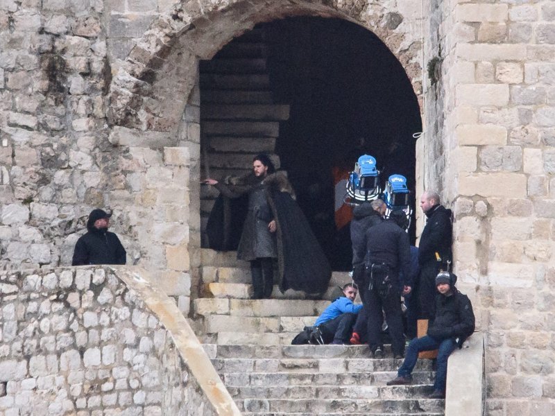 Glumac Kit Harington u Dubrovniku snima na tvrđavi Minčeta