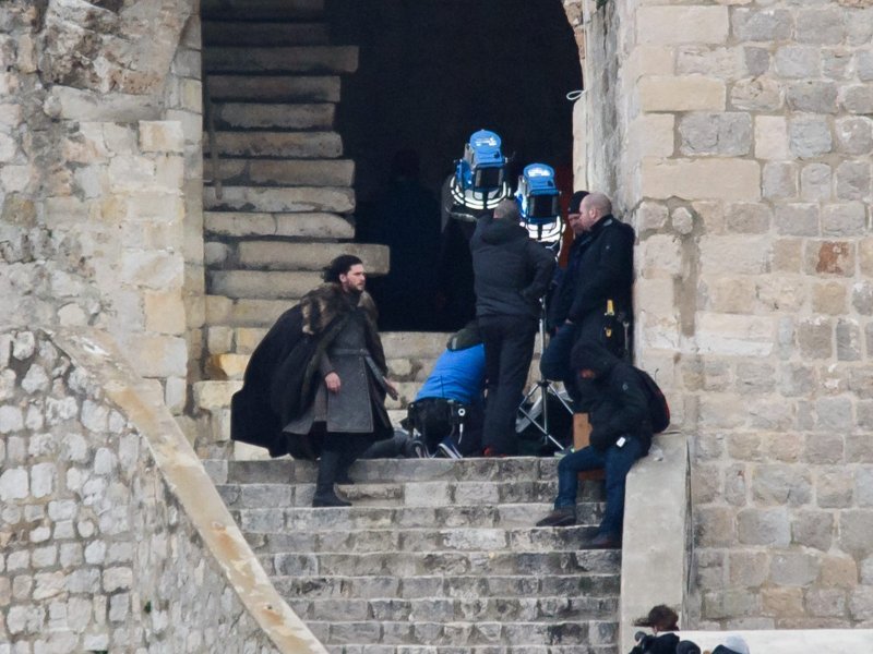 Glumac Kit Harington u Dubrovniku snima na tvrđavi Minčeta