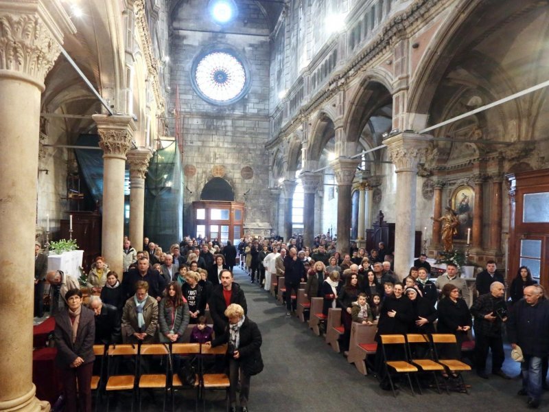Šibenik: Biskup Tomislav Rogić na Uskrs predvodio središnje euharistijsko slavlje u katedrali