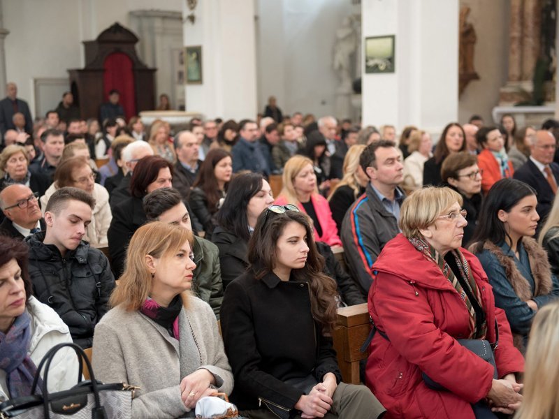 Biskup mons. Mate Uzinić predvodio je misu u Dubrovačkoj katedrali