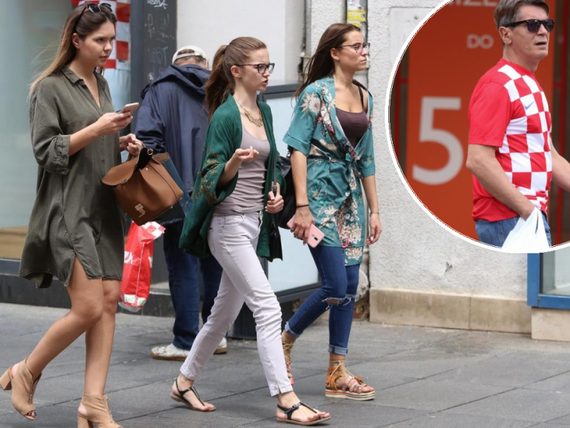 Ulična moda na špici uoči prvog nastupa naše reprezentacije u Rusiji