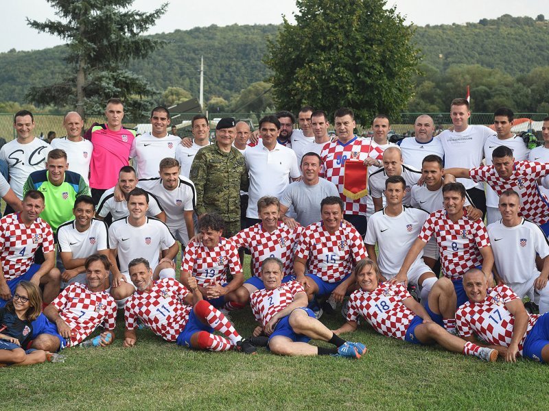 Održane nogometne utakmice veterana HV-a, HVO-a, All star i Policije