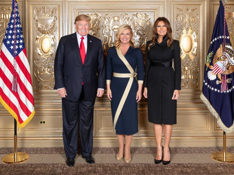 Donald Trump, Kolinda Grabar Kitarović, Melania Trump