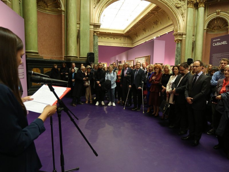 Svečano otvorenje izložbe Vlaho Bukovac i Alexandre Cabanel