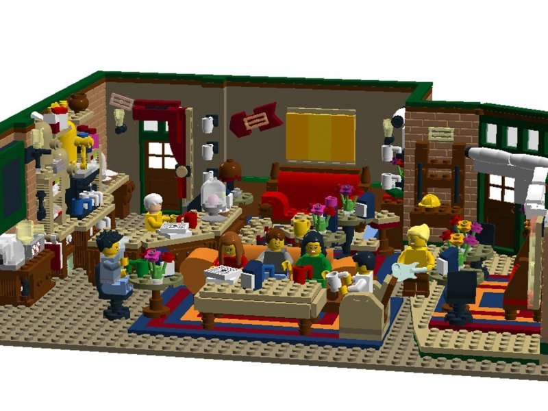 LEGO kafić Central Perk iz serije 'Prijatelji'