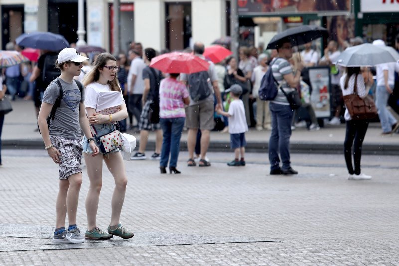 Pljusak u Zagrebu