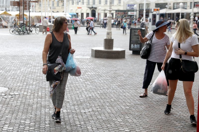 Pljusak u Zagrebu