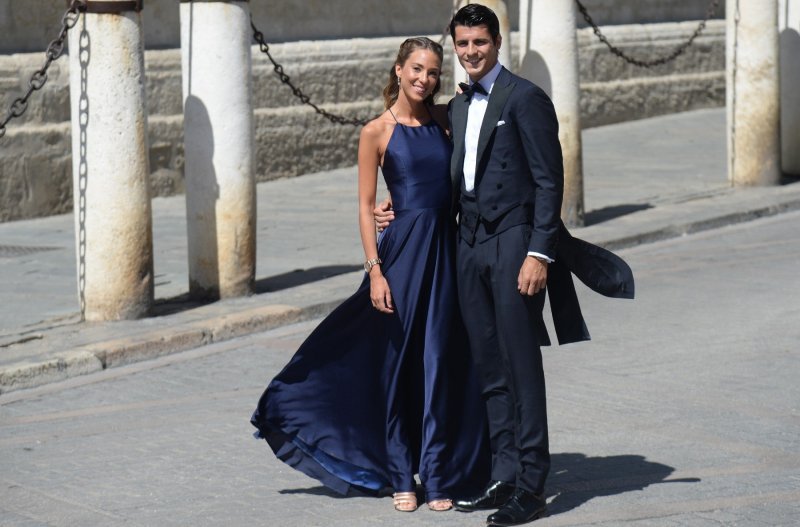 Alvaro Morata i supruga Alice Campello