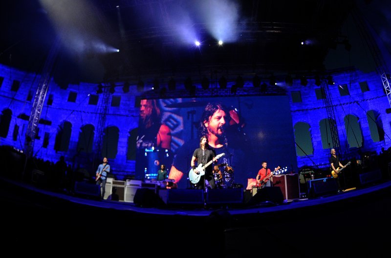 Koncert Foo Fightersa u pulskoj Areni