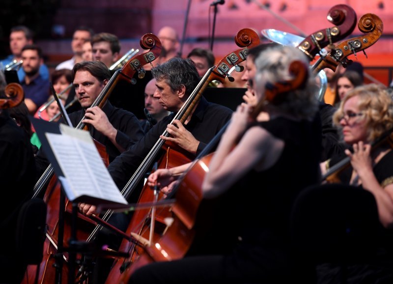 Koncert Simfonijskog orkestra HRT-a na Trgu kralja Tomislava u sklopu programa Zagreb Classic