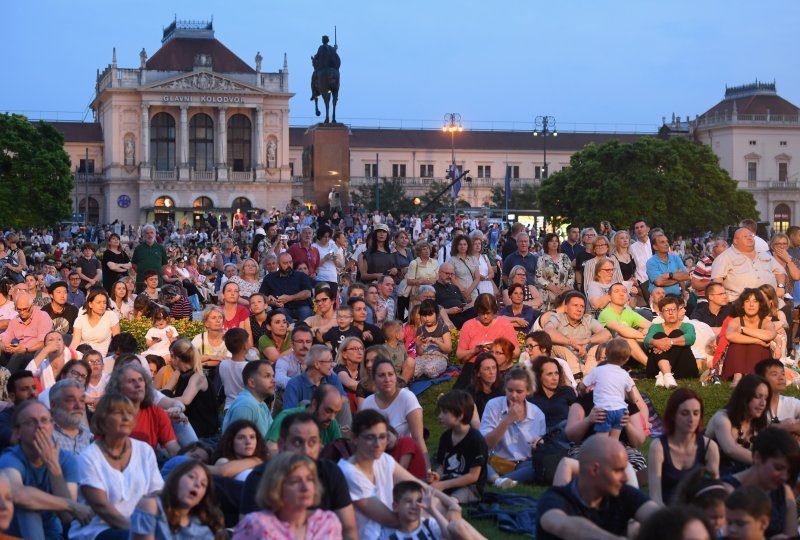 Koncert Simfonijskog orkestra HRT-a na Trgu kralja Tomislava u sklopu programa Zagreb Classic