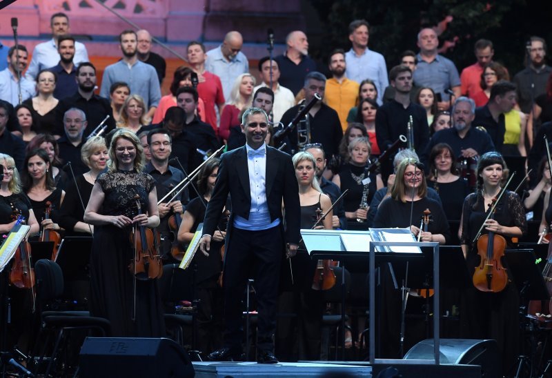 Koncert Simfonijskog orkestra HRT-a na Trgu kralja Tomislava u sklopu programa Zagreb Classic