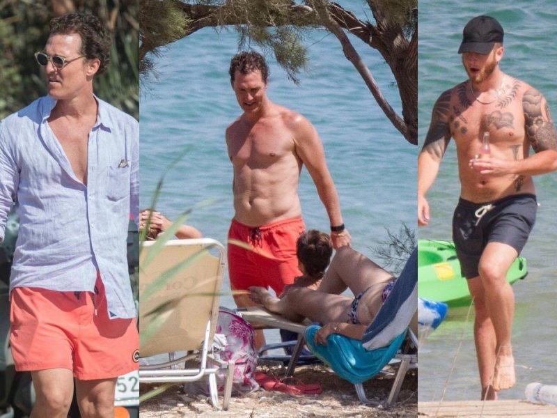 Matthew McConaughey i Chet Hanks u Grčkoj