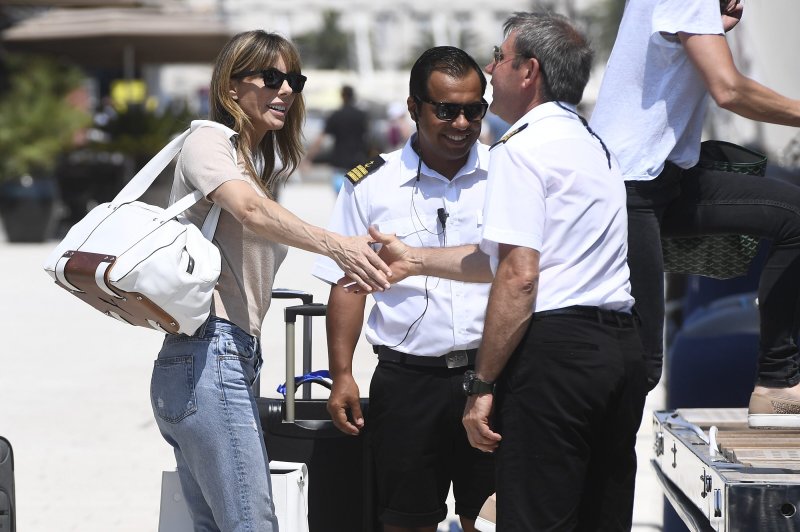 Supruga Sylvestera Stallonea Jennifer Flavin stigla u Split