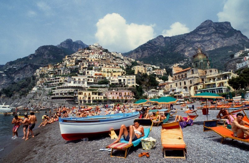 Vietri sul Mare - kupaćim kostimima mjesto je samo na plaži