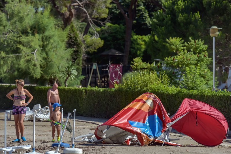 Zadar nakon olujnog nevremena